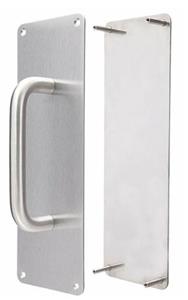 Door-Handle-and-push-plate-combo-(screw-hidden)-(35606)